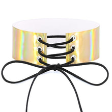 Load image into Gallery viewer, Holographic Collar Choker Necklace