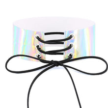 Load image into Gallery viewer, Holographic Collar Choker Necklace