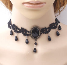 Load image into Gallery viewer, Vintage Black Necklace