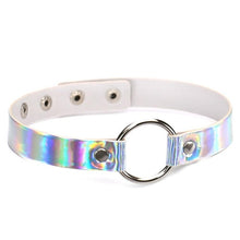 Load image into Gallery viewer, Holographic Collar Choker Necklace
