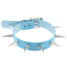 Load image into Gallery viewer, Leather Choker Necklace